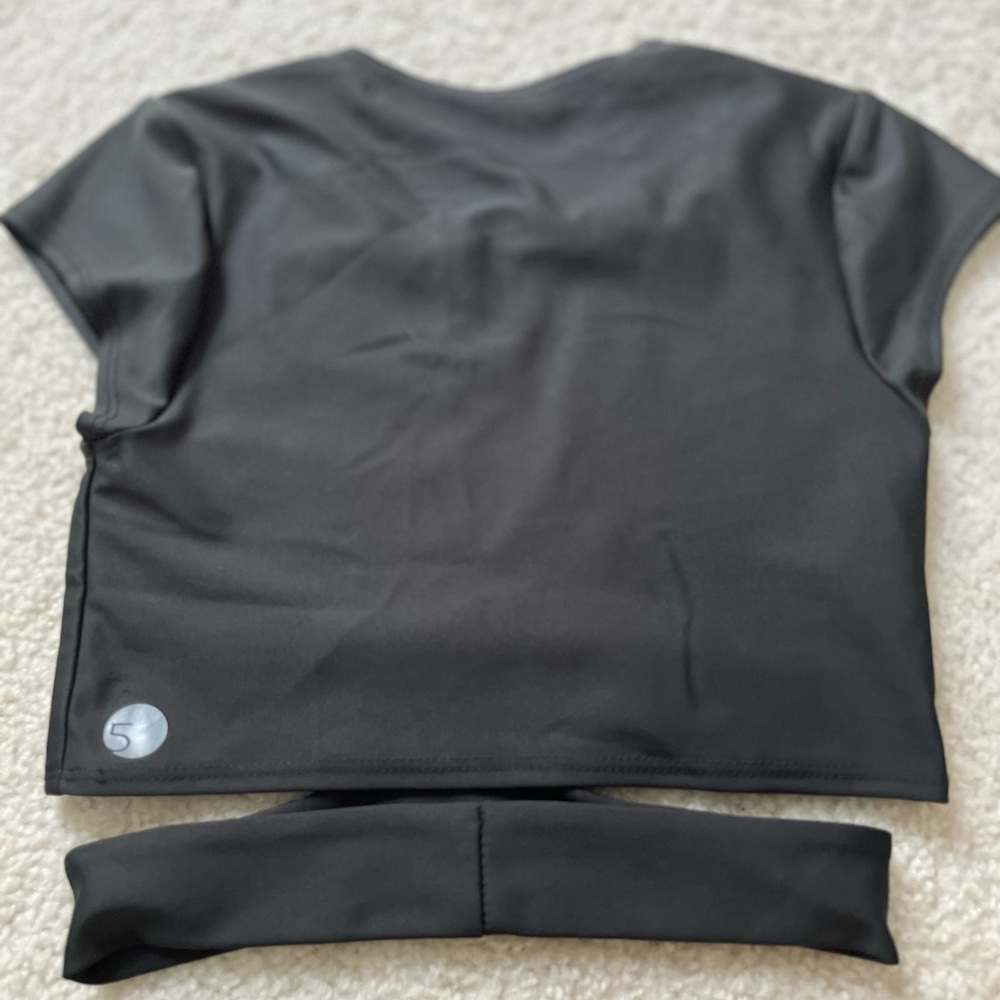 Five Dancewear black Rebel top youth XL